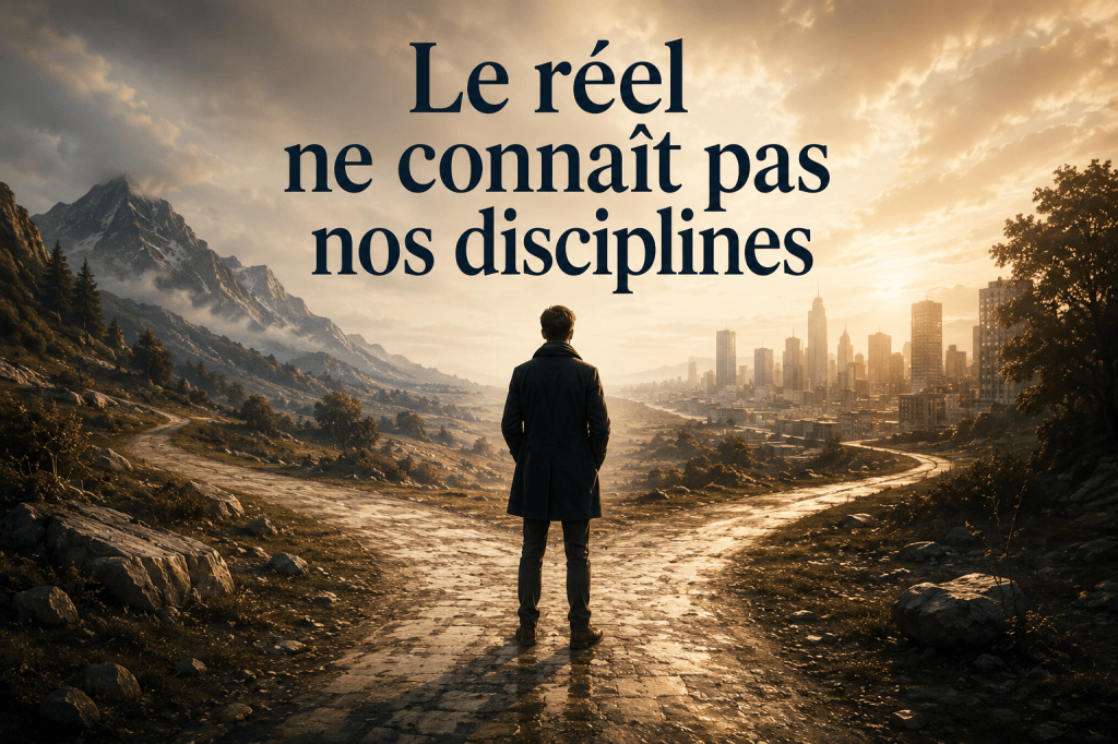 Le réel ne connaît pas nos&nbsp;disciplines